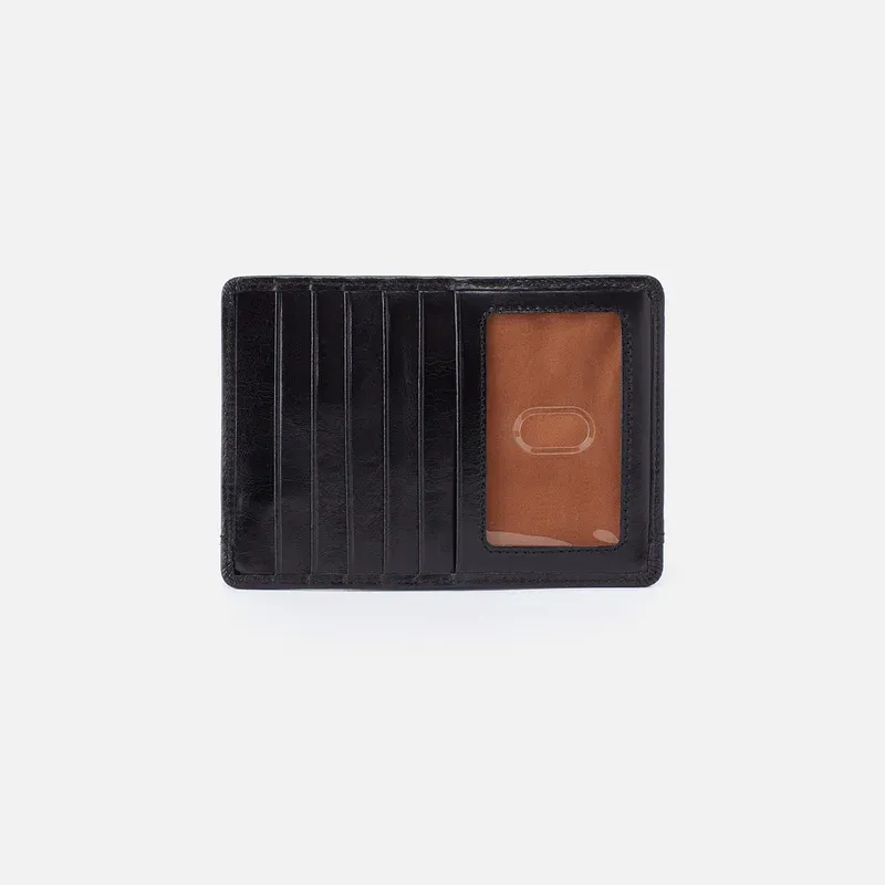 HOBO Euro Slide Card Case In Black