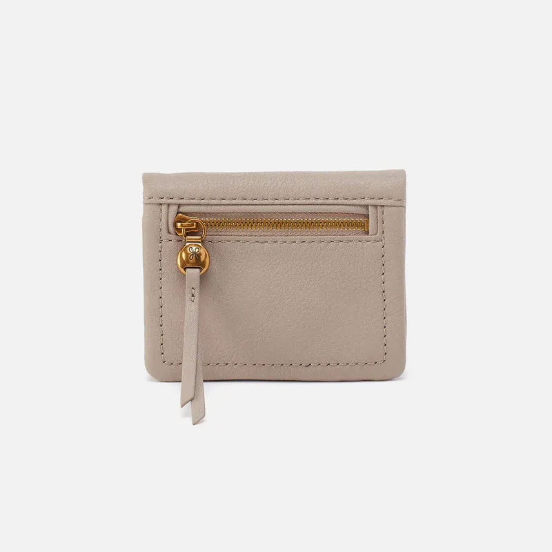 HOBO Lumen Mini Wallet In Taupe