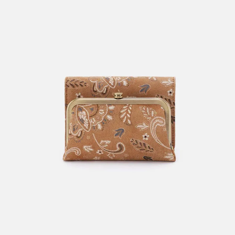 HOBO Robin Compact Wallet In Country Road Bloom