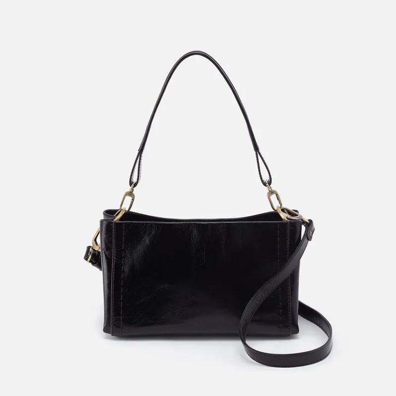 HOBO Seneca Shoulder Crossbody In Black