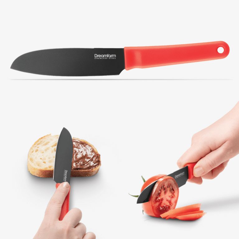 Dreamfarm Kneed Spreading Knife In Red