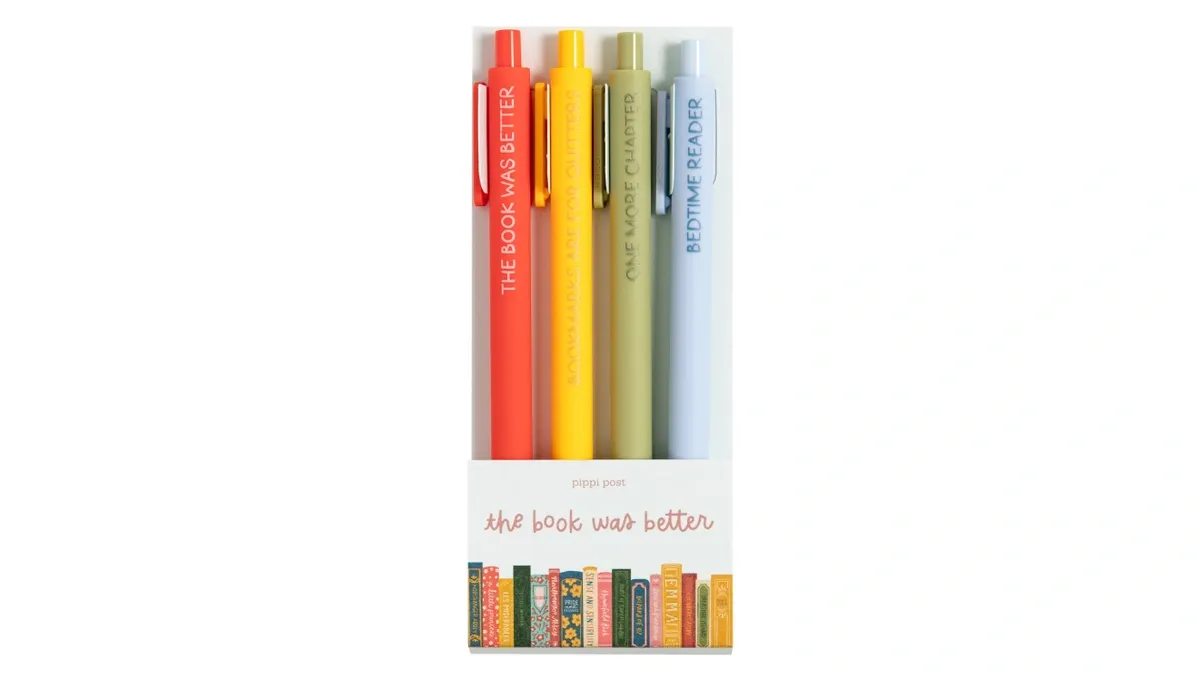 The Book Was Better Gel Pen Set