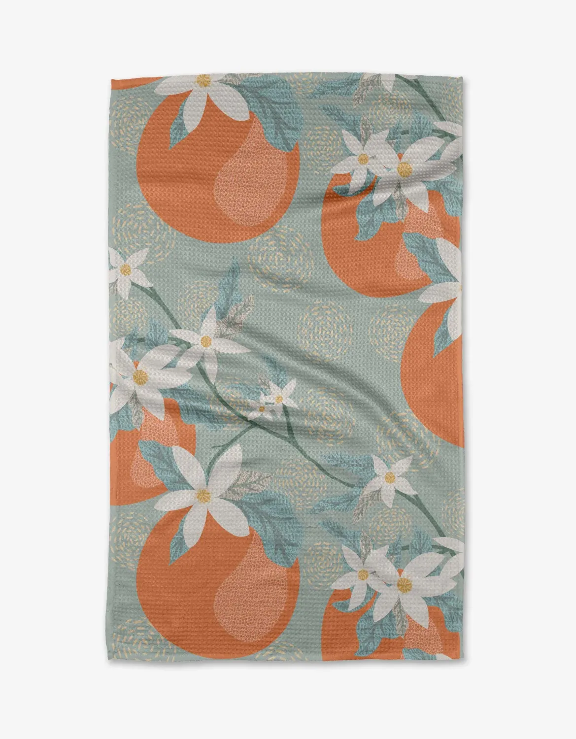 Geometry Tea Towel Orange Blossom