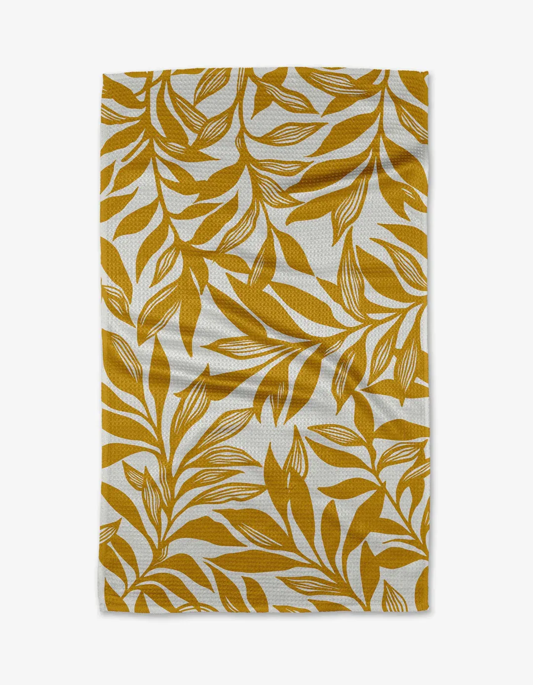 Geometry Tea Towel Saffron