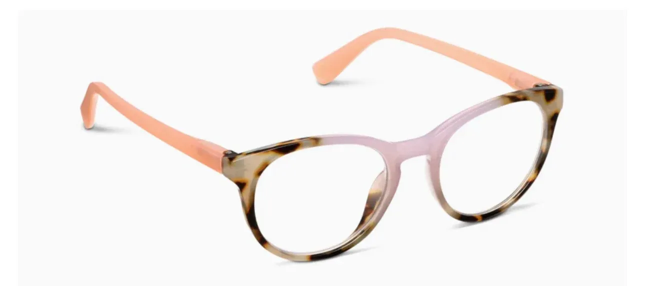 Peepers Ember Chai Tortoise Pink +2.25