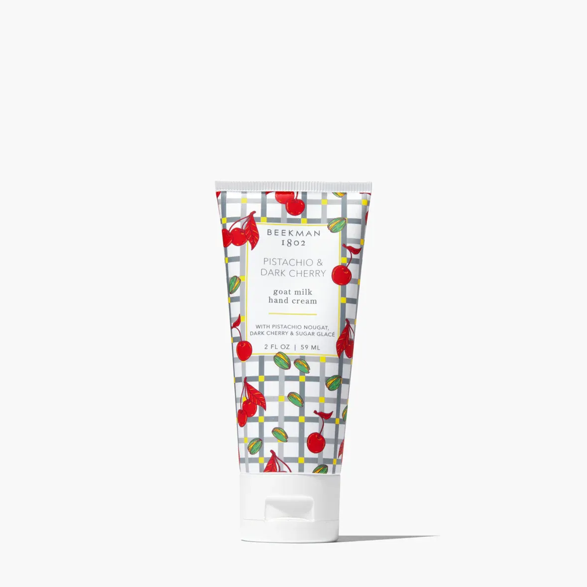 Beekman Pistachio &amp; Dark Cherry Hsnd Cream 2 oz