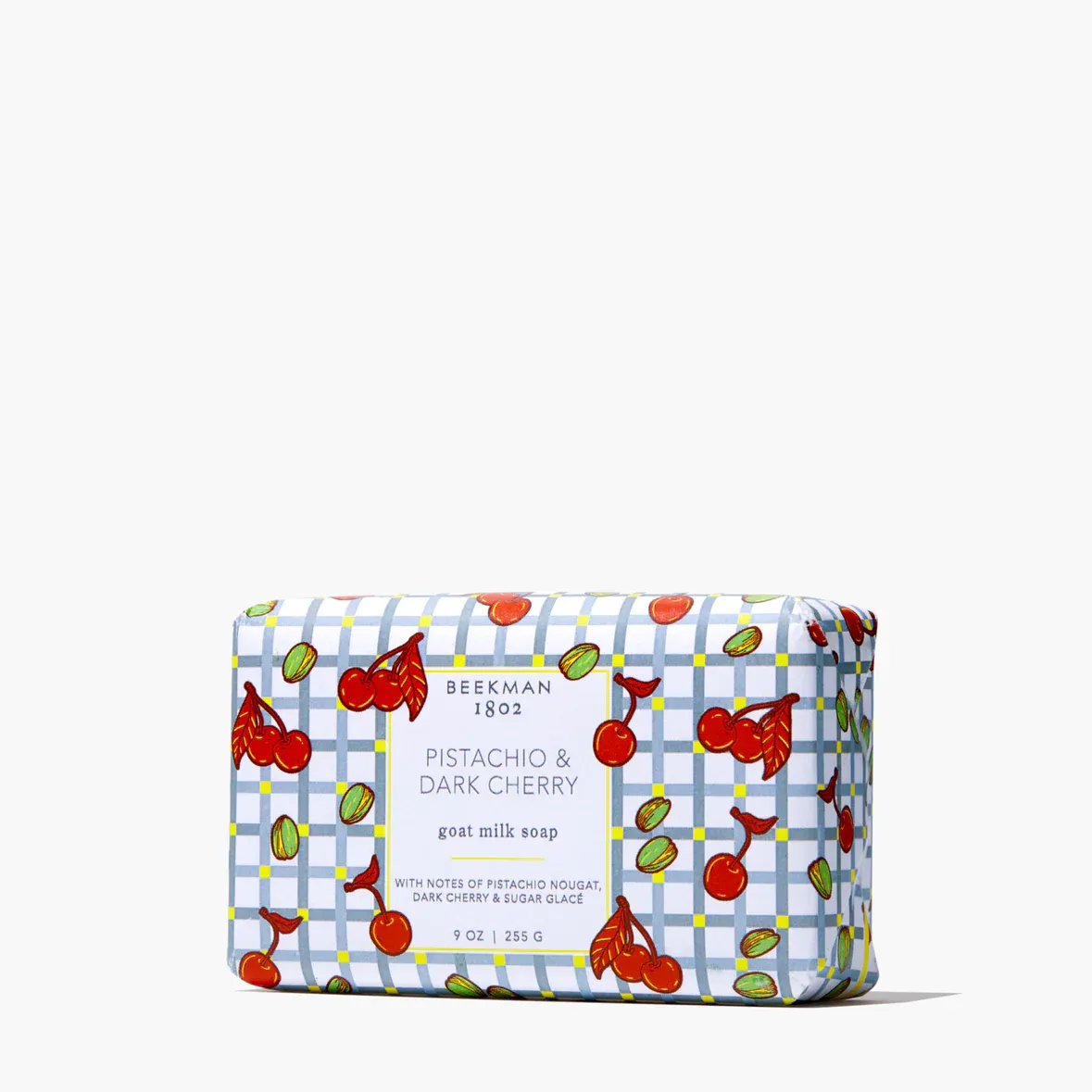 Beekman Pistachio &amp; Dark Cherry Bar Soap 9oz