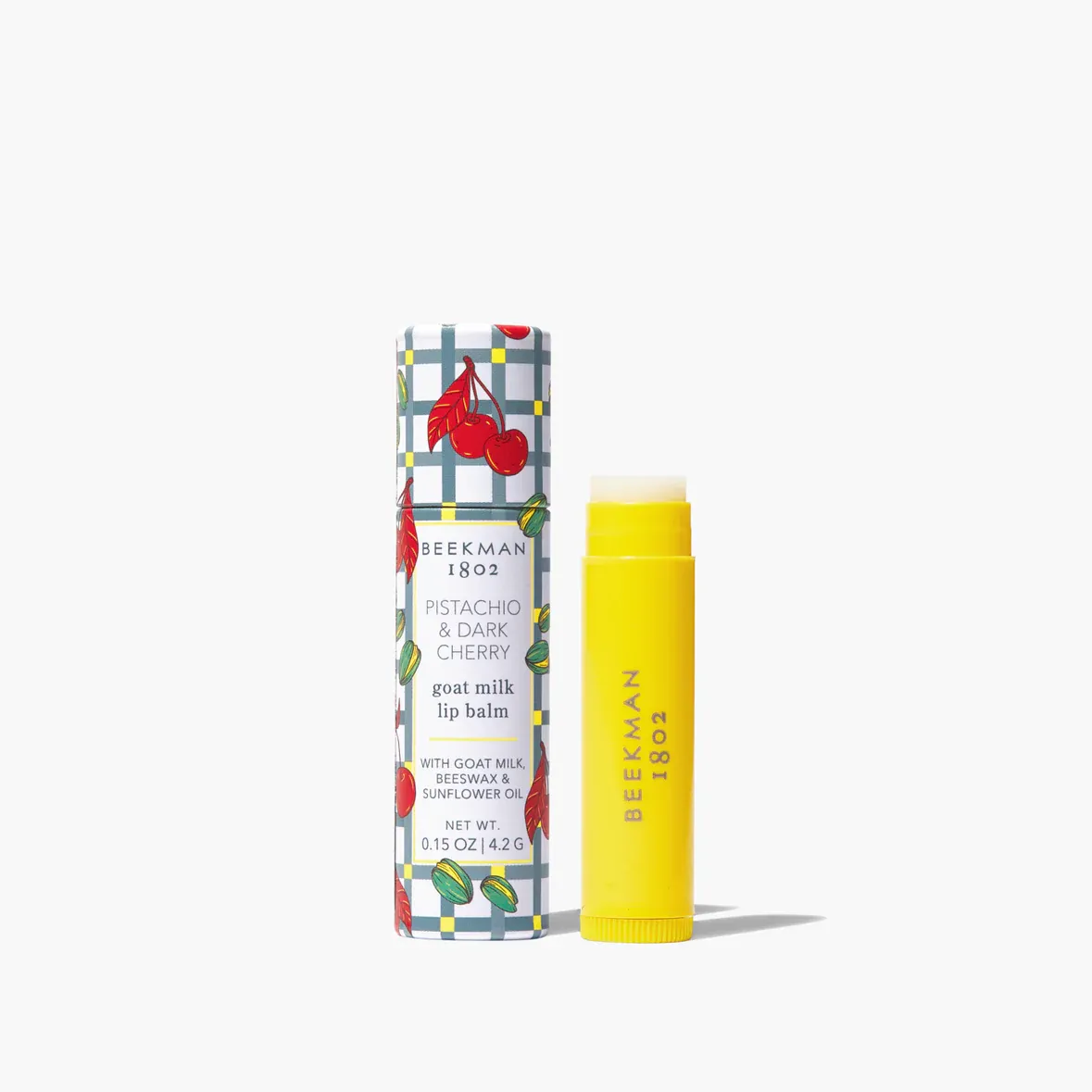 Beekman Pistachio &amp; Dark Cherry Lip Balm