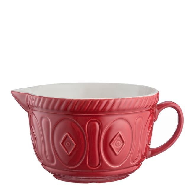 Mason Cash Batter Bowl In Red 9.75&quot;