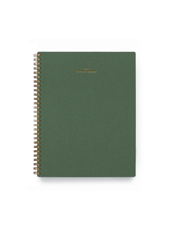 Year Task Planner 2026 In Fern Green