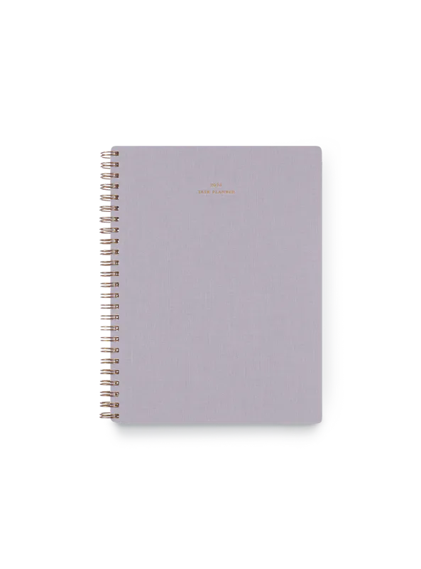 Compact Task Planner 2026 In Lavender Gray