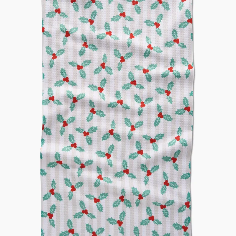 Geometry Tea Towel Mistle Stripe