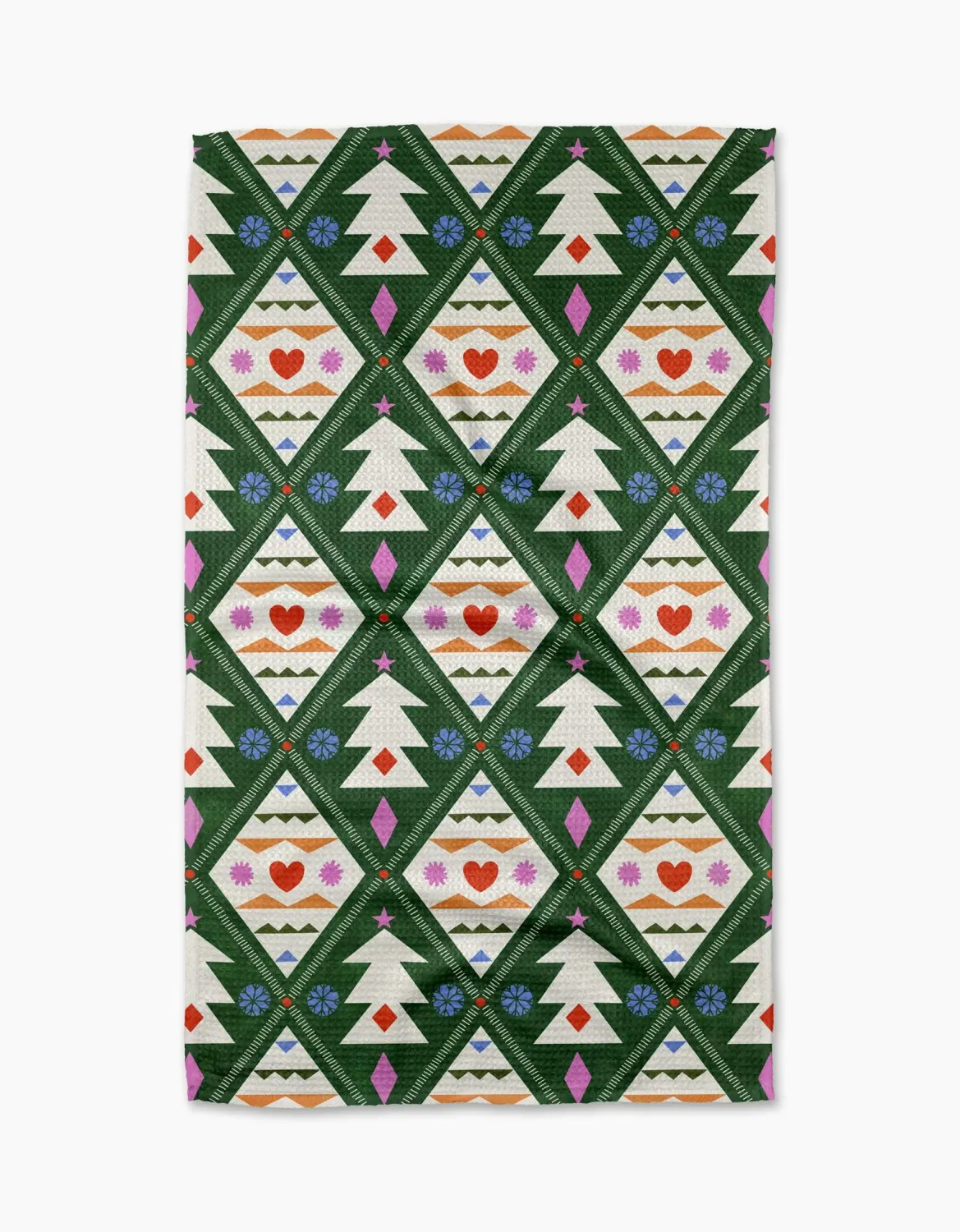 Geometry Tea Towel Nordic Christmas