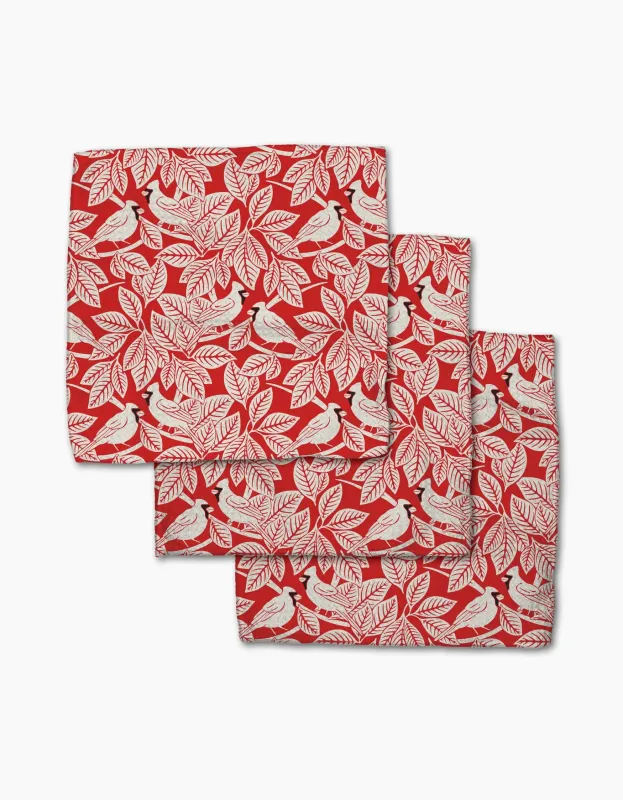 Geometry Dishcloth Cardinal Canopy