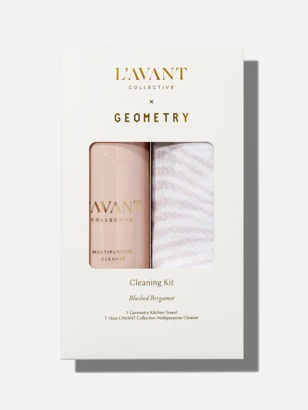 Lavant x Geometry Cleaning Kit Blushed Bergamont 16oz