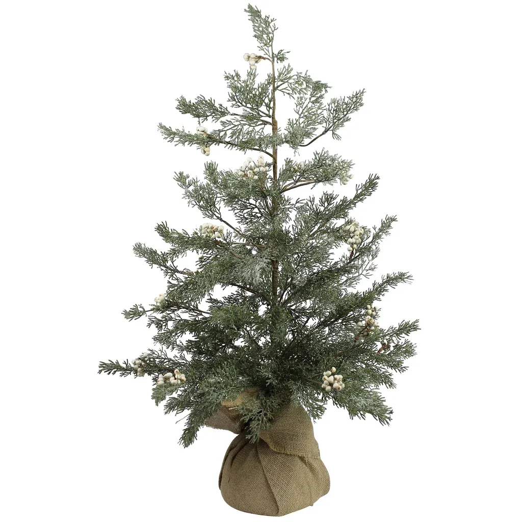 Faux Tree With Tallow Berries 30&quot;