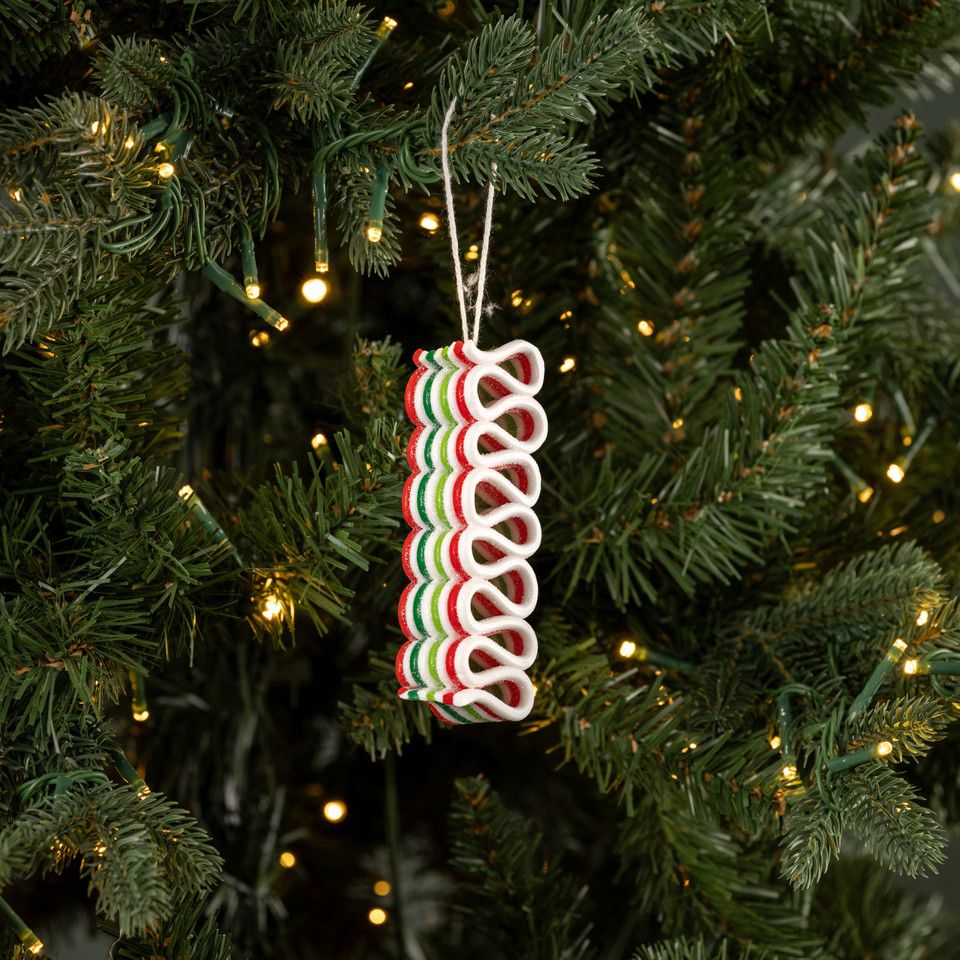 Ribbon Candy Ornament