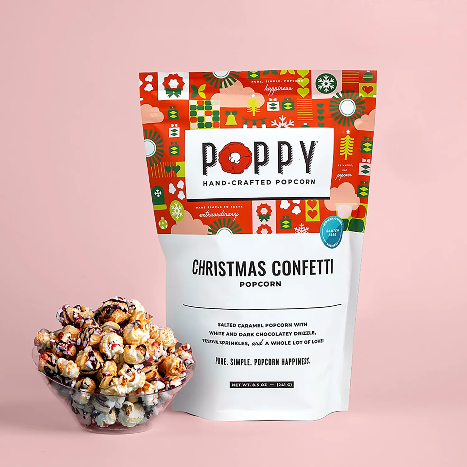Poppy Popcorn Christmas Confetti