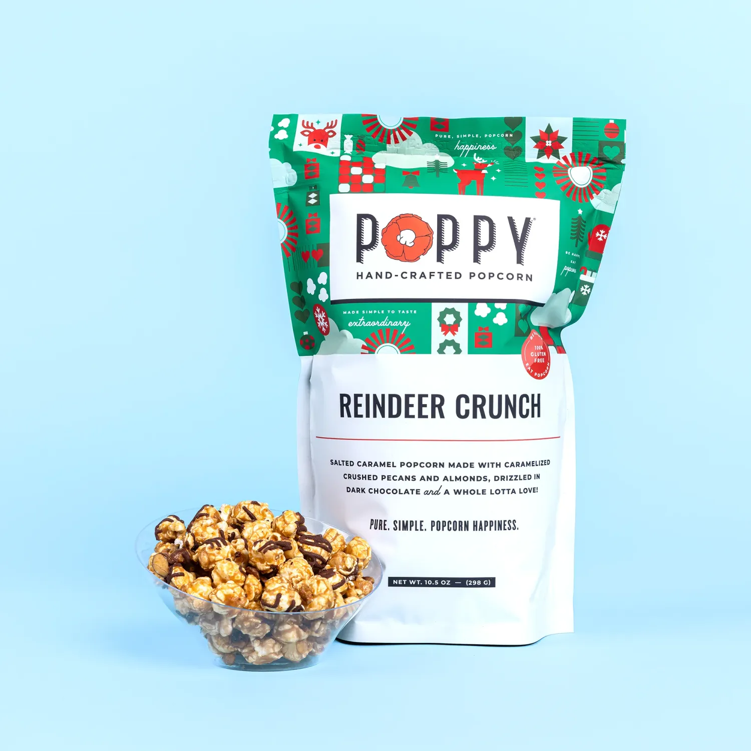 Poppy Popcorn Reindeer Crunch