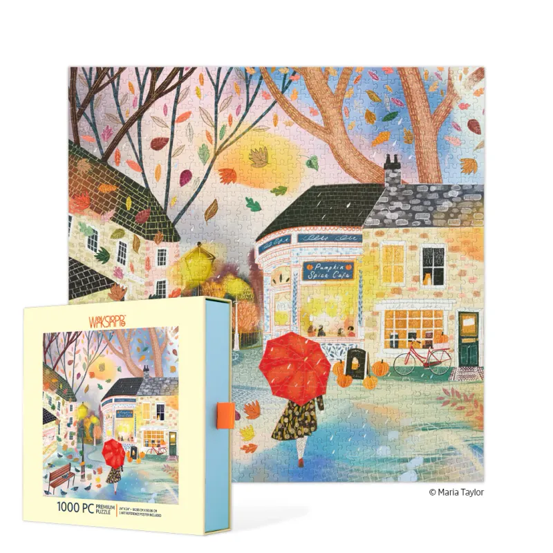 Premium 1000 Piece Puzzle Pumpkin Spice Cafe