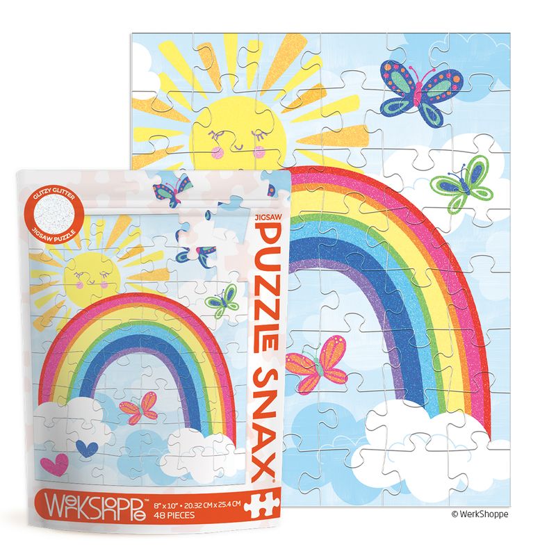 Puzzle Snax 48 Piece Sunny Rainbow