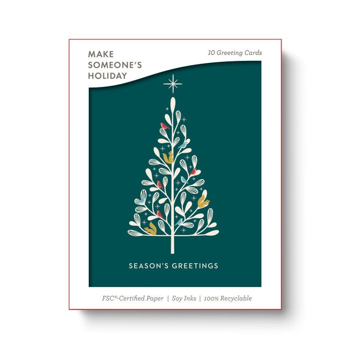 Boxed Cards Holiday Tree