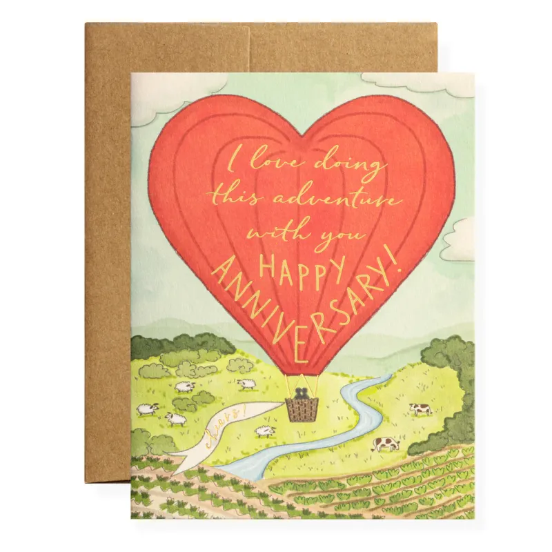 Card Anniversary Balloon