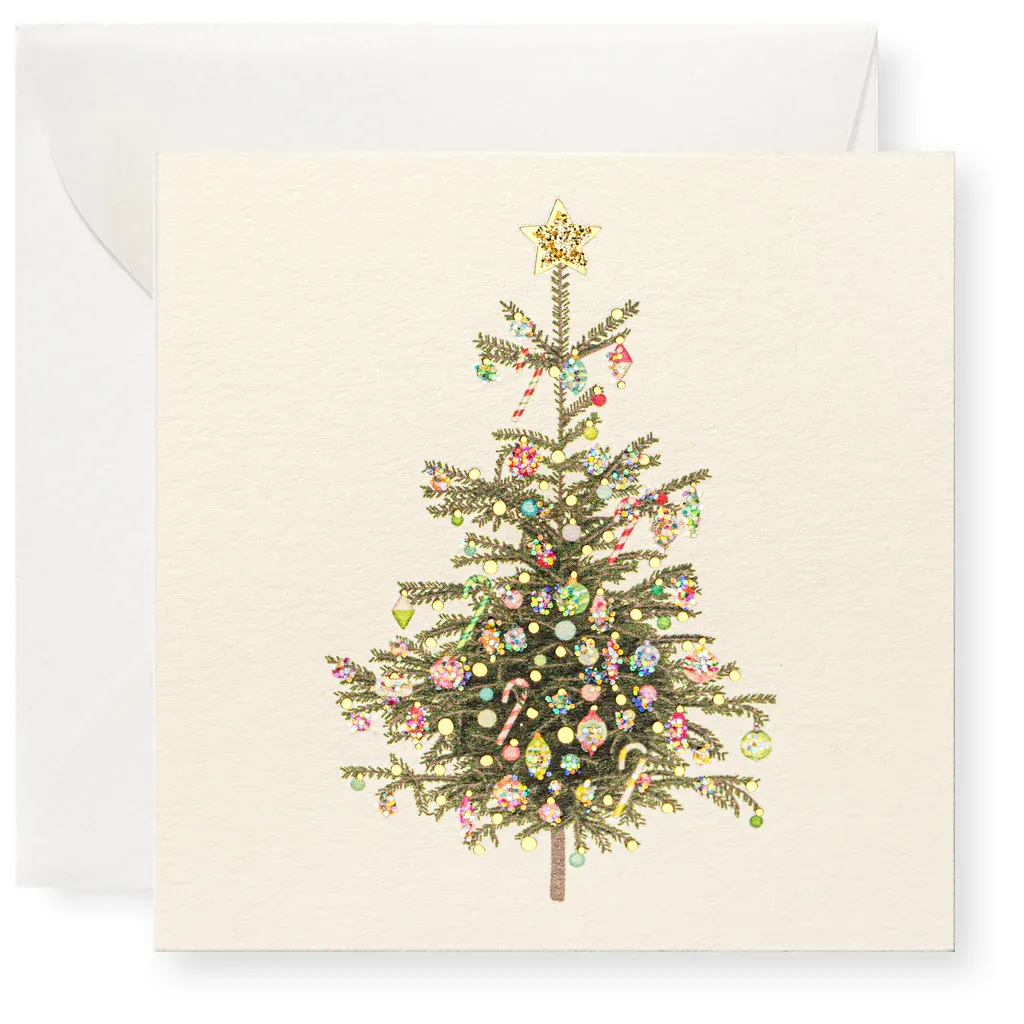 Gift Enclosure Festive Fir Tree