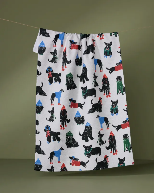 Geometry Tea Towel Dogue Magazine