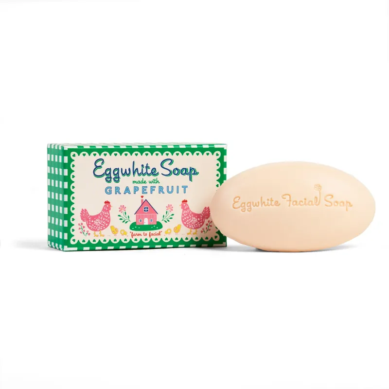 Eggwhite Soap Made With Grapefruit