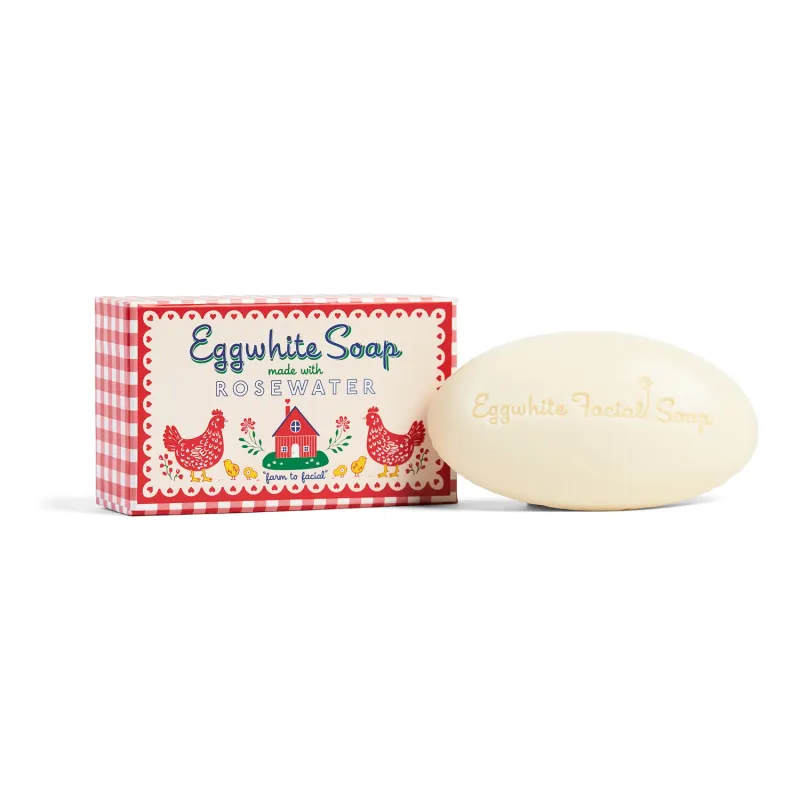 Eggwhite Soap Made With Rosewater