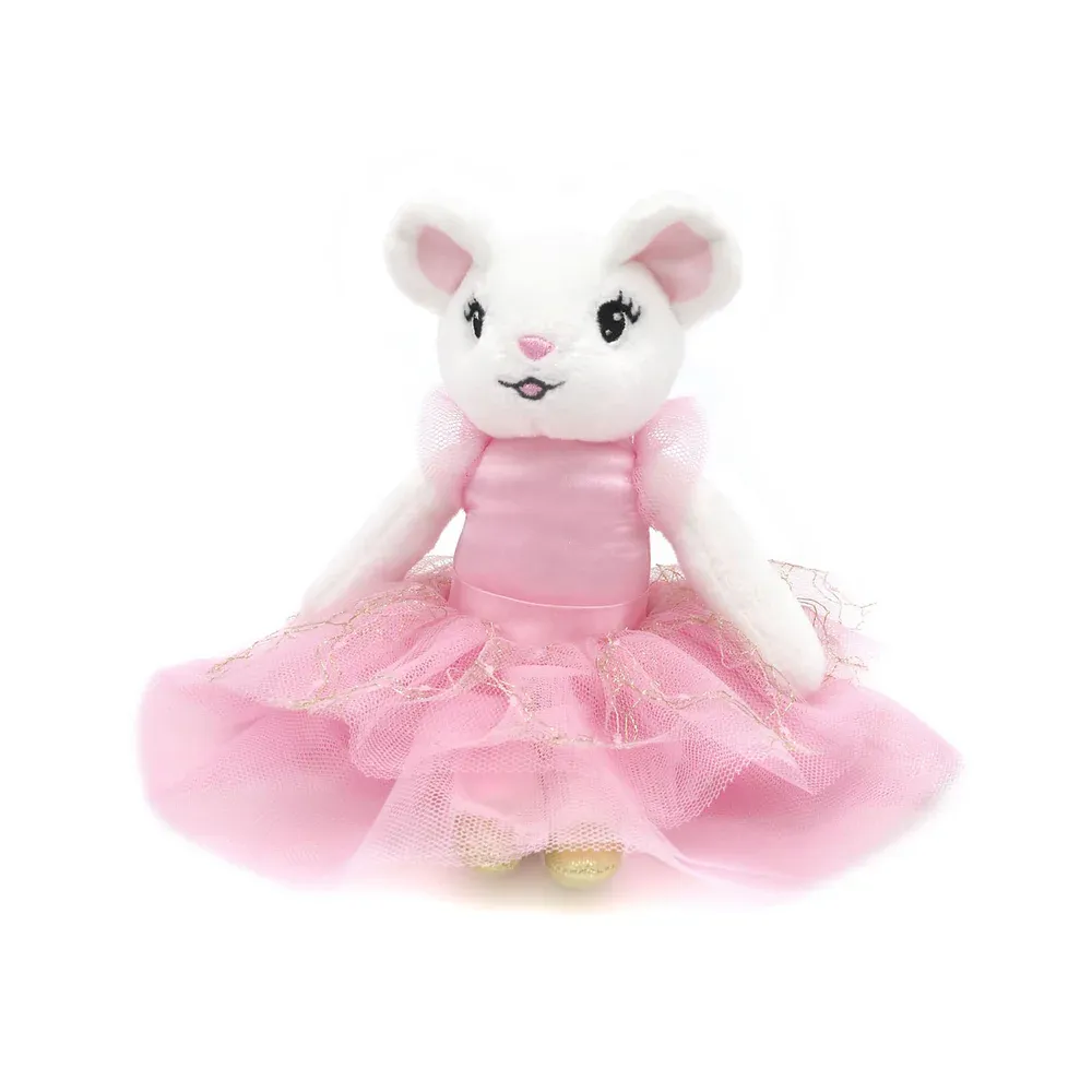 Claris The Chicest Mouse In Paris 8" Pink Plush Toy