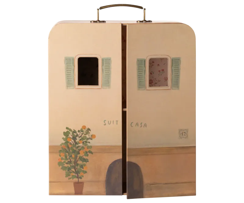 Maileg SuitCasa Mouse House For Little Brother And Little Sister Mouse