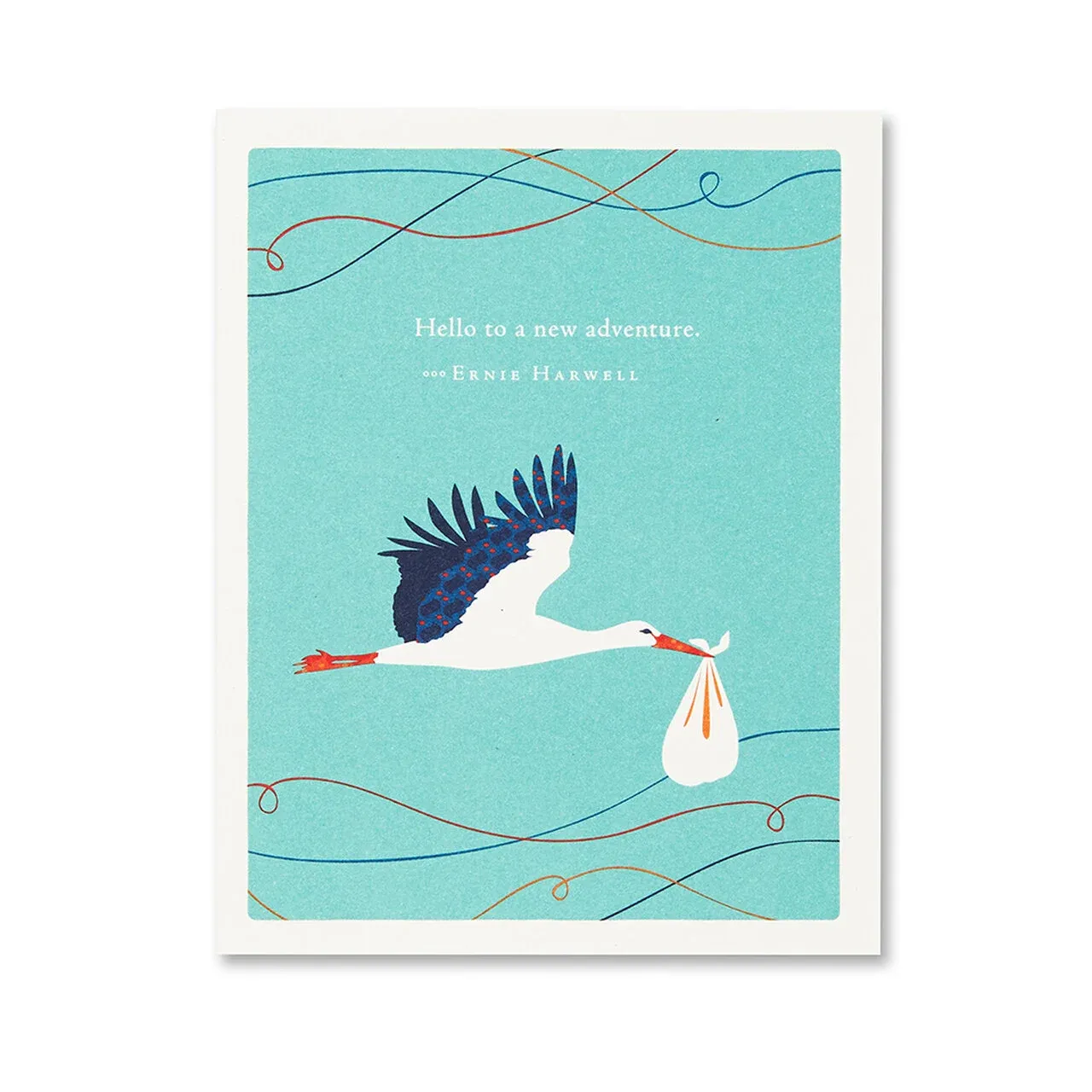 Card Hello To A New Adventure