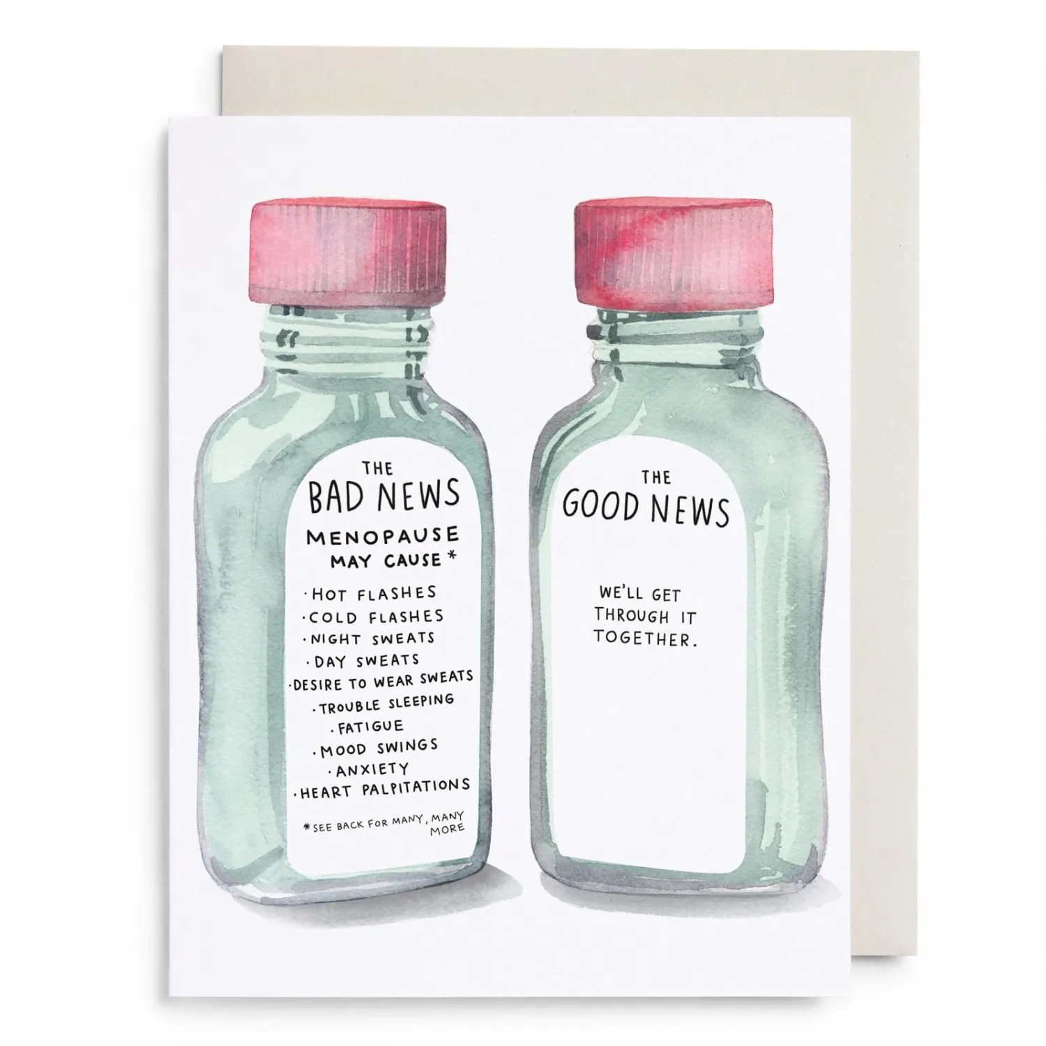 Card Menopause Bad News Good News