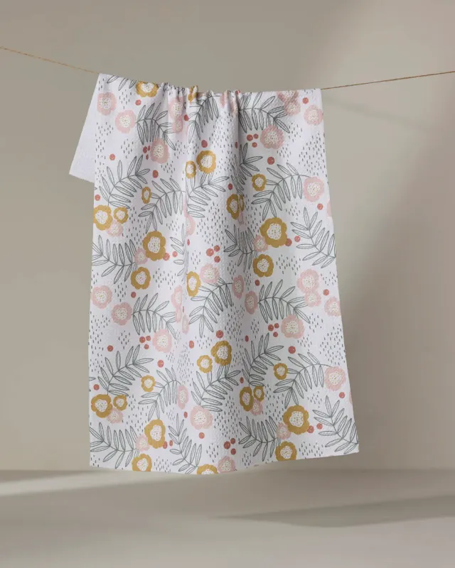 Geometry Tea Towel Savannah Multi