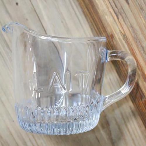 Creamer Clear Pitcher Lait Final Sale