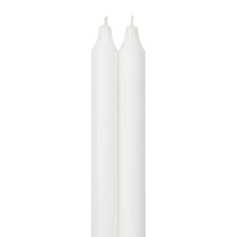White Taper Candle Final Sale