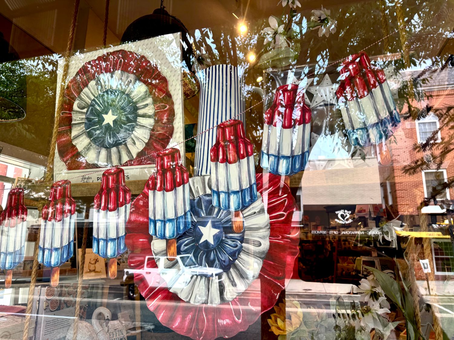 Rocket Pops Hanging Banner