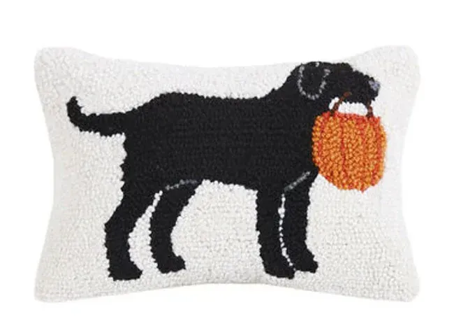 Trick Or Treat Lab Pillow 8"x12"