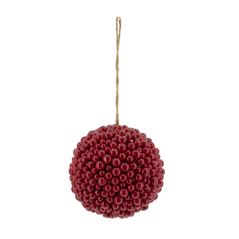 Red Berry Ball Ornament 2.75" Final Sale