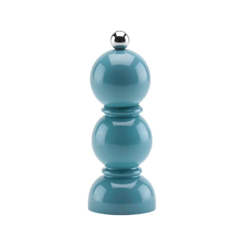 Salt Or Pepper Grinder Mini In Bobbin Chambray 14cm Final Sale