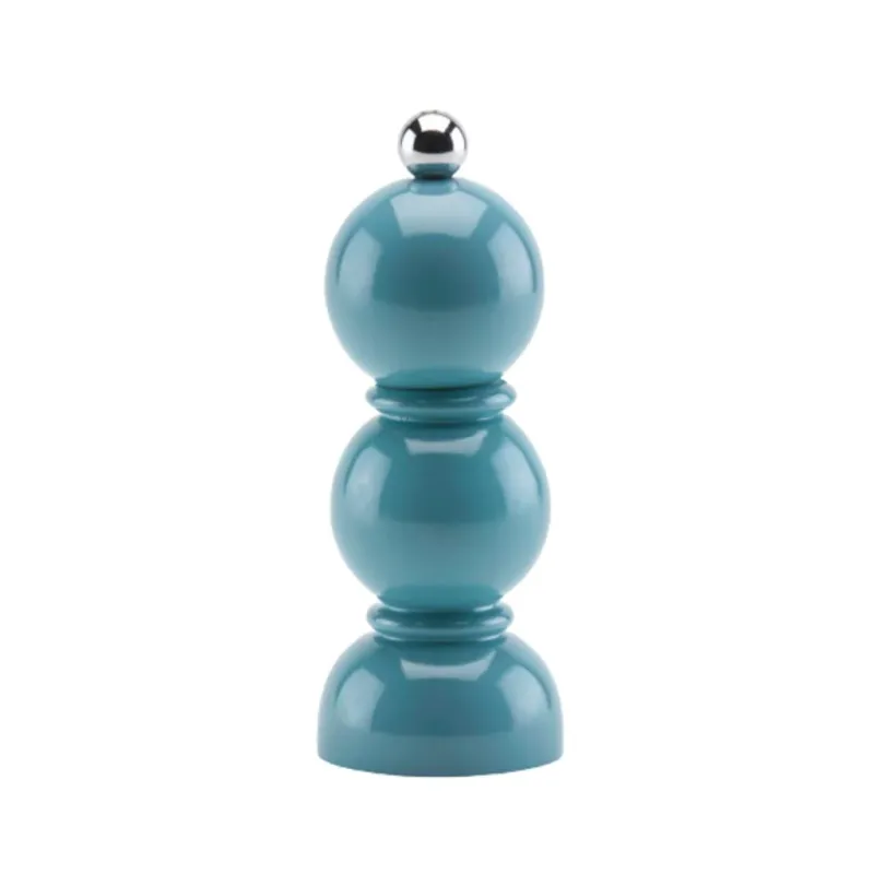 Salt Or Pepper Grinder Mini In Bobbin Chambray 14cm Final Sale