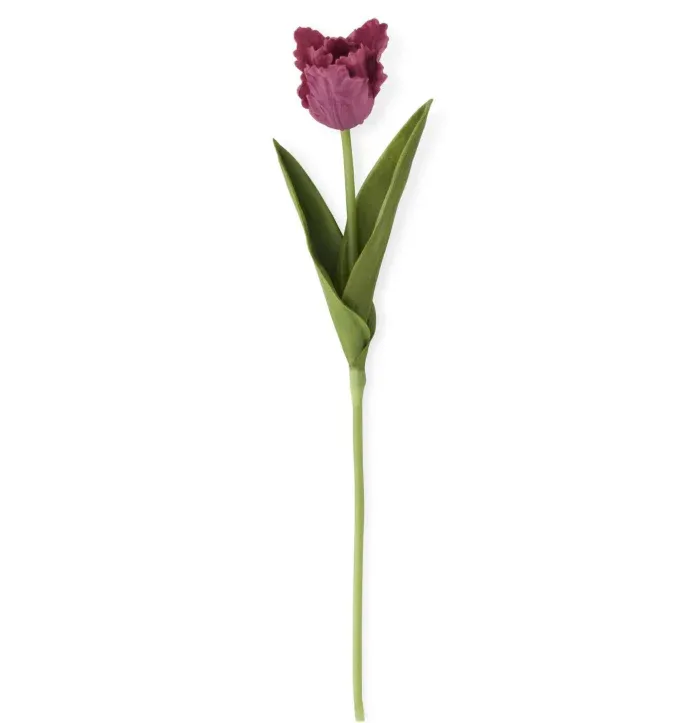 Real Touch Parrot Tulip Fuchsia 10.5" Final Sale