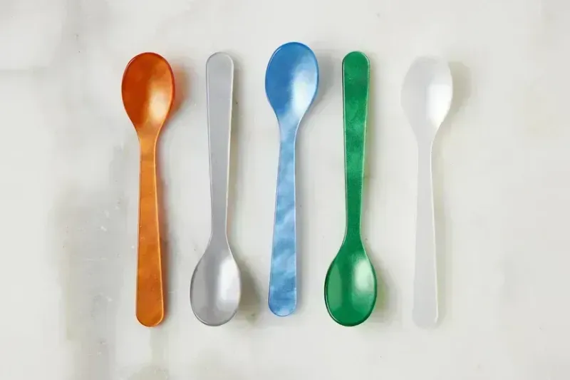 Dipping Spoon 4" Blue