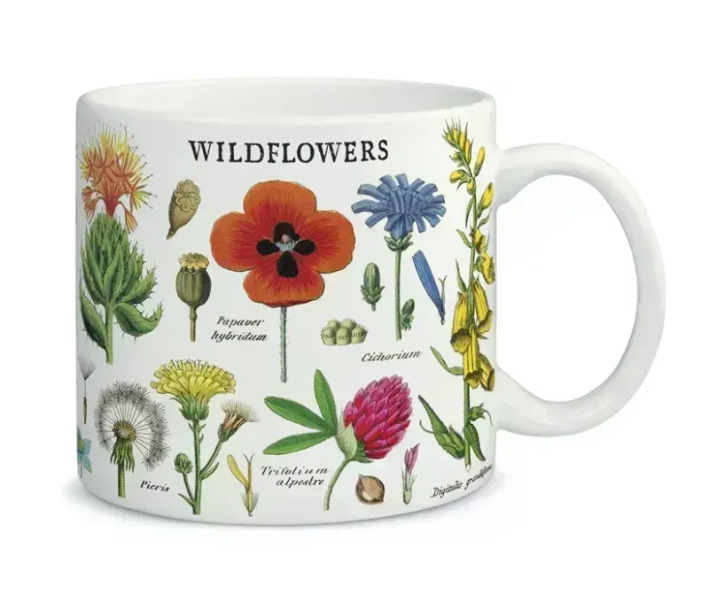 Wildflowers Vintage Mug 14 fl oz FINAL SALE