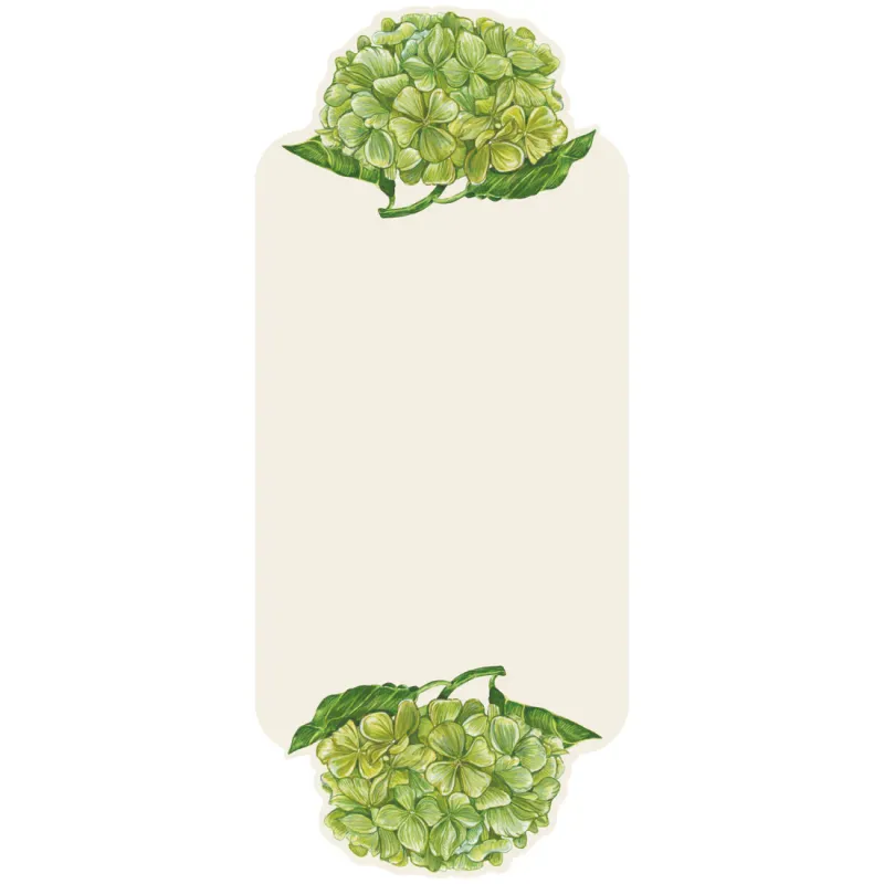 Table Card Hydrangea Set Of 12