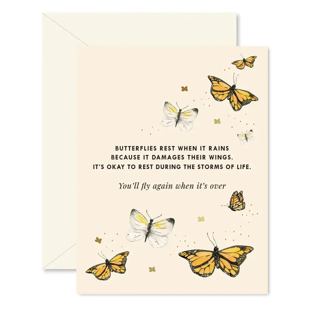 Card Butterfly Wings