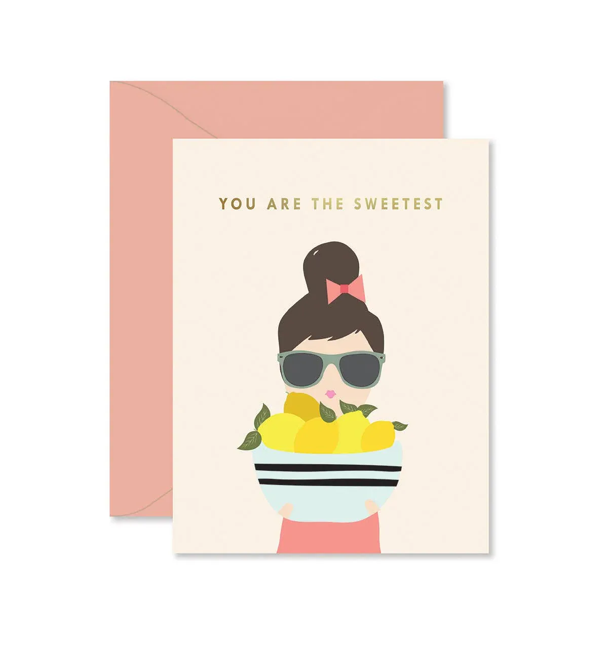 Card Lemon Lady