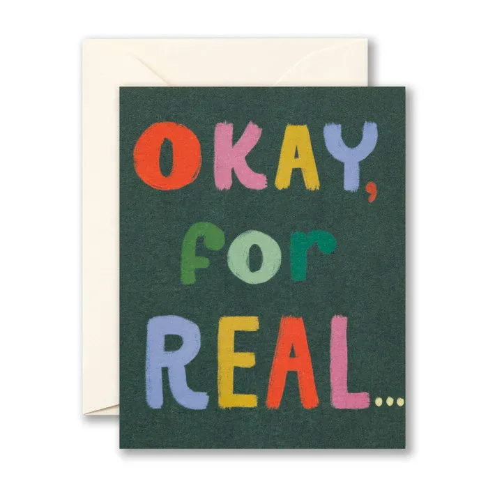 Card Okay For Real